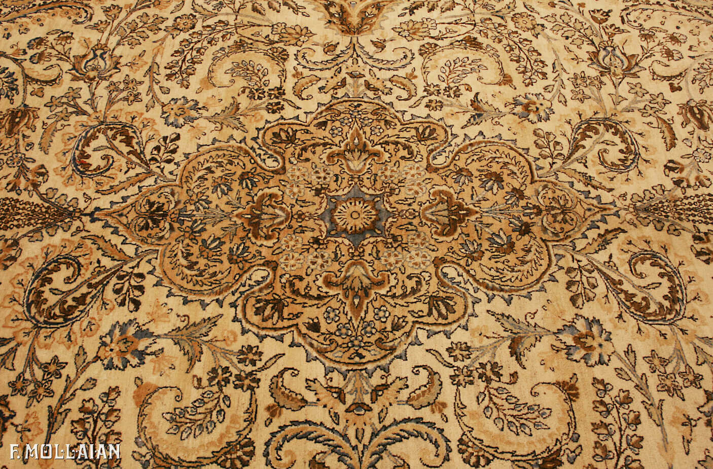 Antique Persian Kerman Carpet n°:55753202